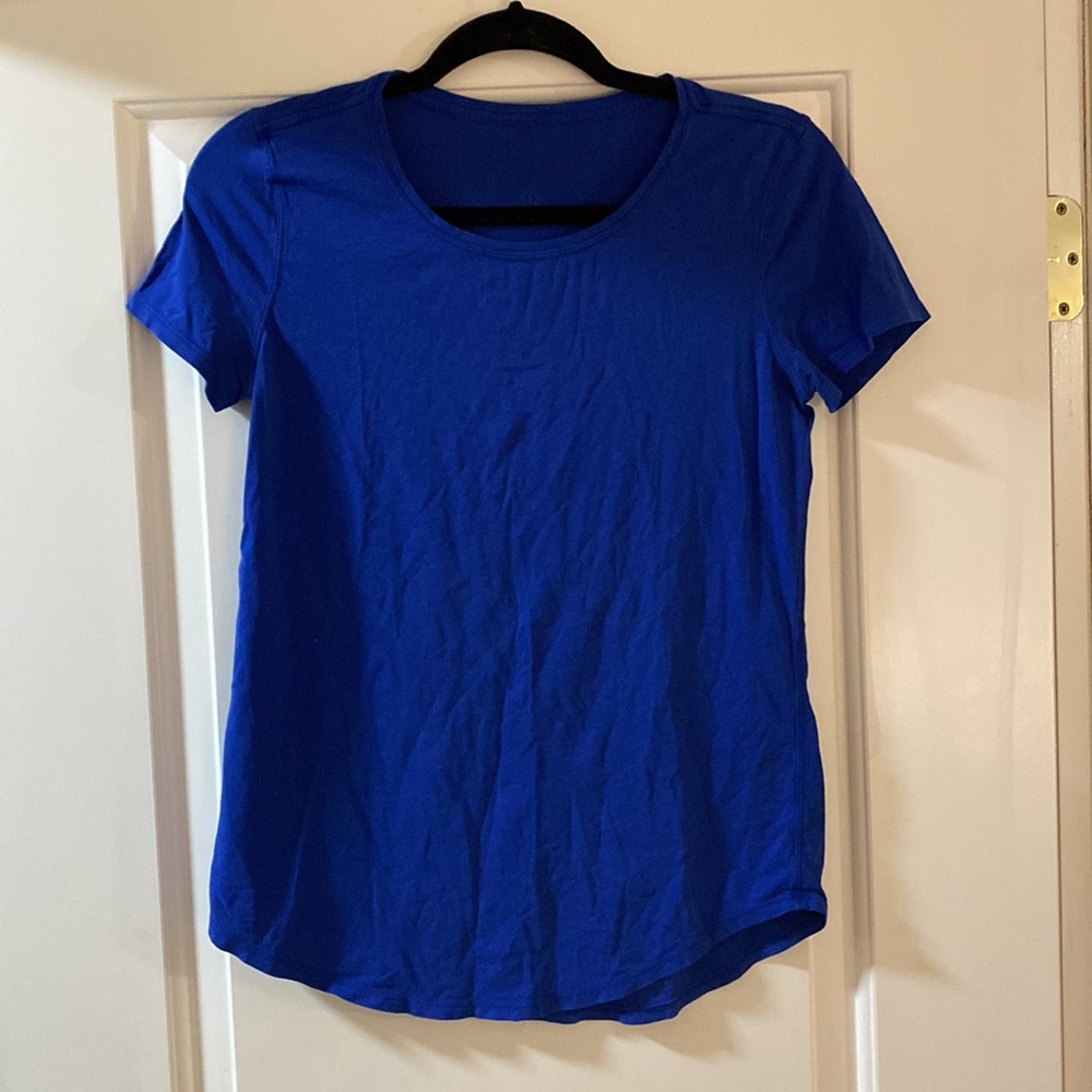 Lululemon Royal Blue T Shirt